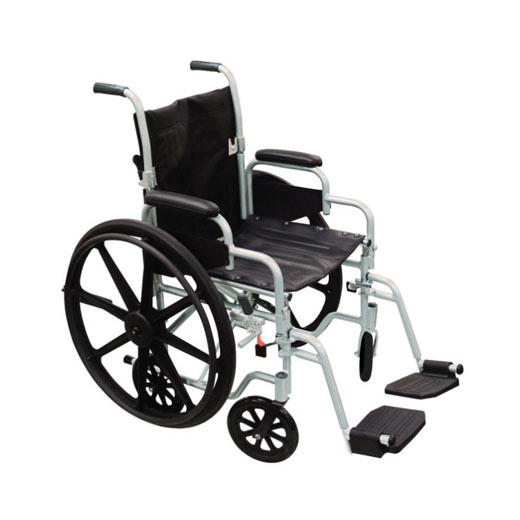 Drive Poly-fly Lightweight Wheelchair / Transport Chair Combo - Forsyth Medical Supply